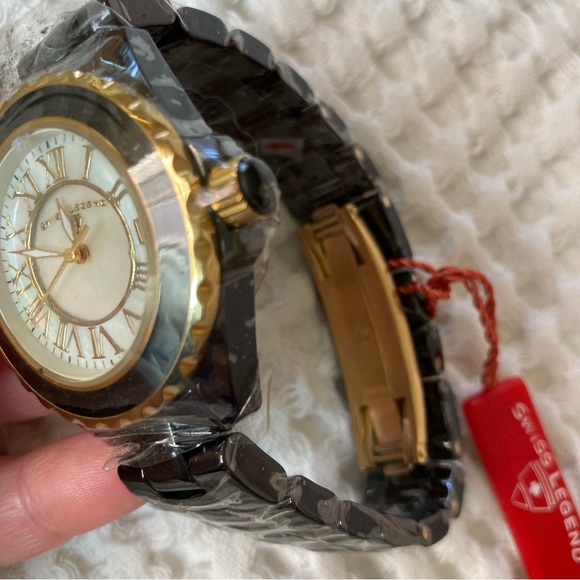 Swiss Legend Karamica Black Ceramic Watch - Picture 3 of 8